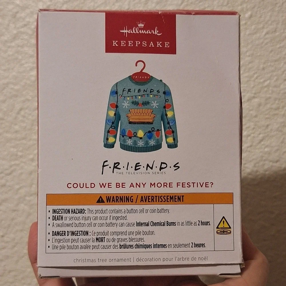 Hallmark Keepsake 2025 Friends Could We Be Any More Festive? Illuminate Ornament